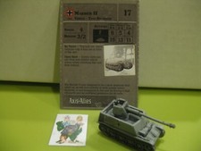  Axis  Allies Miniatures D-DAY Marder II with card 33/45 