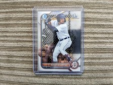 Roberto Campos 2022 Bowman Chrome BCP-14 1st Bowman Detroit Tigers
