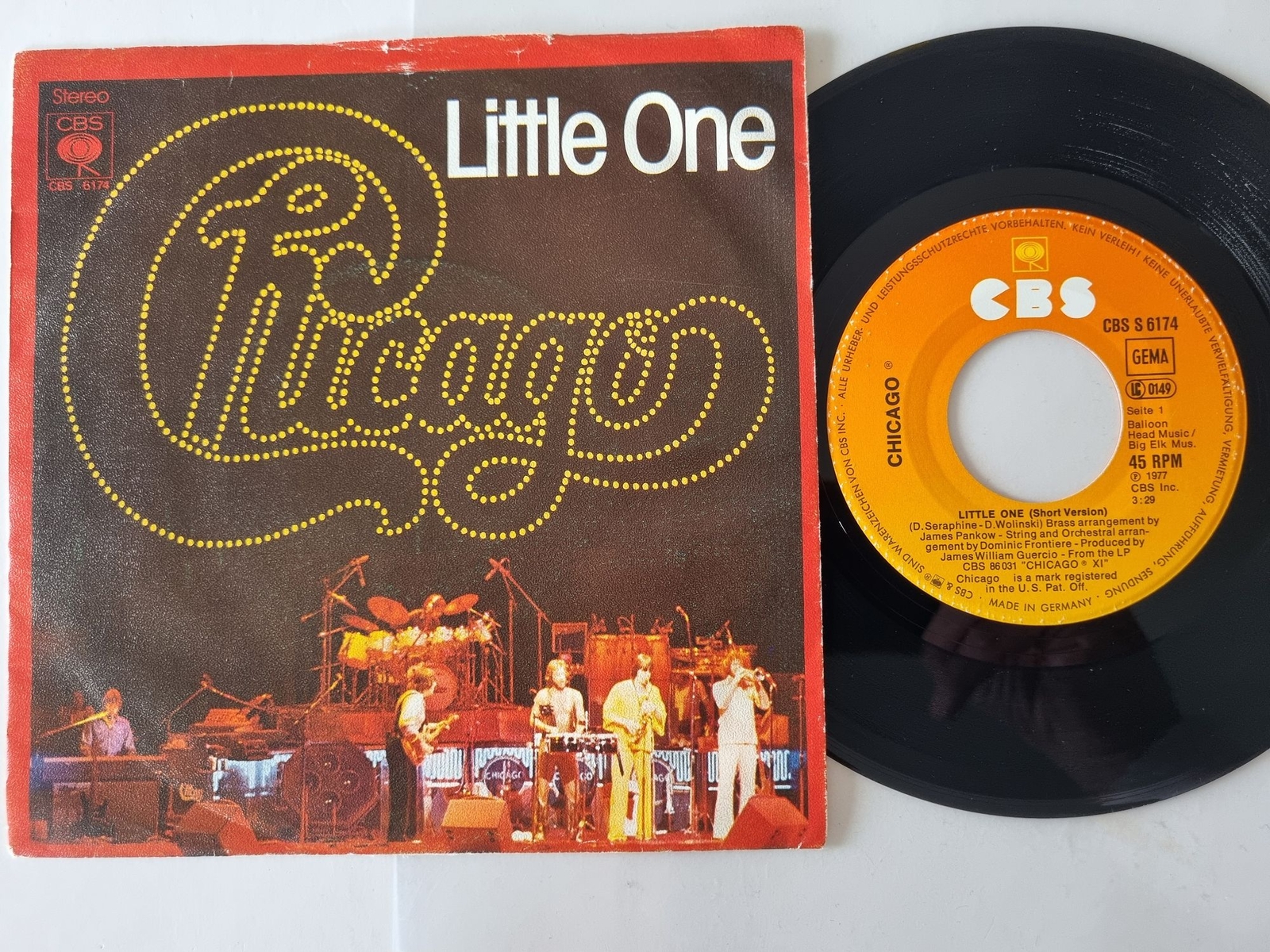 Chicago - Little one 7'' Vinyl Germany