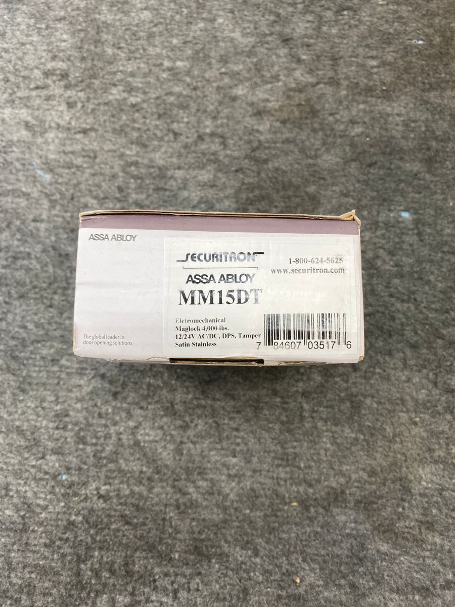 ASSA ABLOY MM15DT Securitron Electromechanical Maglock w/Door Position