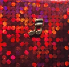 Vintage Tie Tack / Tie Pin Gold Tone Two Beamed Sixteenth Note Music Musician