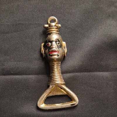 Vintage Brass Beer Bottle Opener Decorative Breweriana Collectible