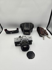 Minolta SRT 101 35mm Film Camera, Chrome Version 1B Untested