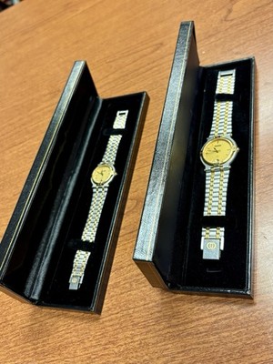GUCCI - 9000M and 9000L Stainless Steel Bracelet- Quartz - His and Hers set
