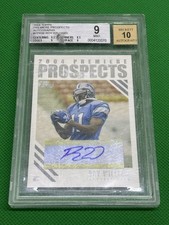 2004 Topps Roy Williams Premiere Prospects Auto Autograph Becket 9  Auto 10