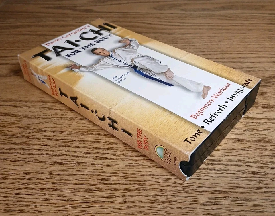 David Carradine's Tai Chi For The Body Beginners Workout VHS Video Tape - Image 3 of 4
