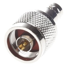 N Type Male Jack to BNC Female Plug Straight Connector M6V39922