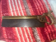Vintage Saw -  Sheffield Brass Tytzack&Son &Turner  Saw