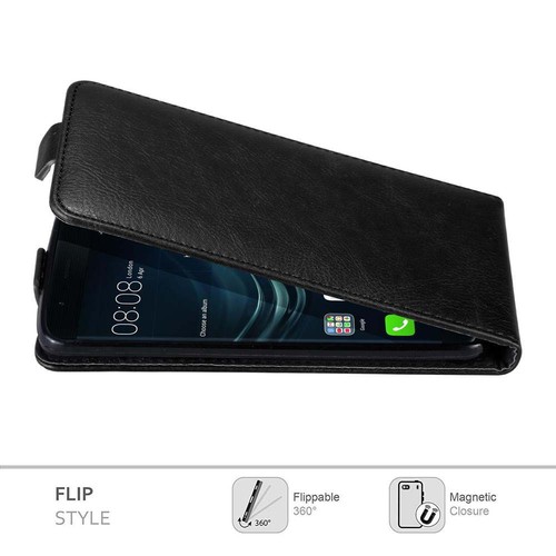 Custodia A Portafoglio Per Huawei P9 Lite, Con Chiusura Magnetica, Motivo Farfalla Gialla, + Penna Stilo