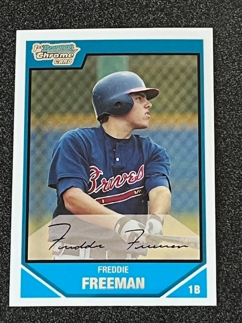 2007 Bowman Draft Picks & Prospects - Freddie Freeman #BDPP12 for