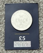 2020 War and Peace £5 Five Pound Coin Uncirculated End Of Second World War BUNC
