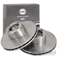 2X A.B.S. Bremsscheiben 213Mm Vorne Passend FüR Austin Metro MG Metro