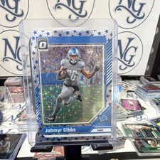 2024 Panini Donruss Optic Stars Parallel Jahmyr Gibbs Detroit Lions #64 Football