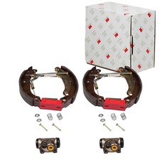 NK BREMSBACKEN SATZ HINTERACHSE PASSEND FÜR PEUGEOT 206 206+ TROMMELBREMSE |