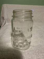 Vintage Atlas Mason Canning PINT Jar