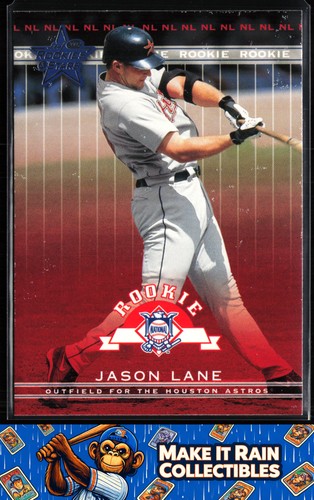 2002 Leaf Rookies and Stars Jason Lane #345 card