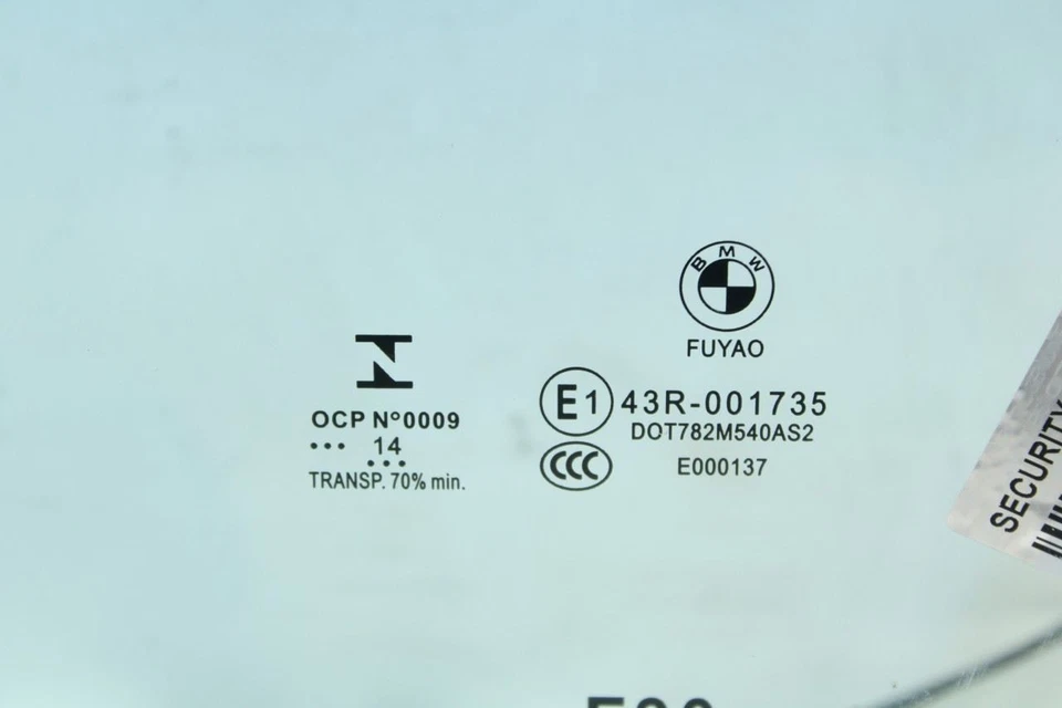 BMW 328I xDrive 2013-2016 SULEV puerta delantera izquierda ventana vidrio 51337259825 Foto 4 de 4