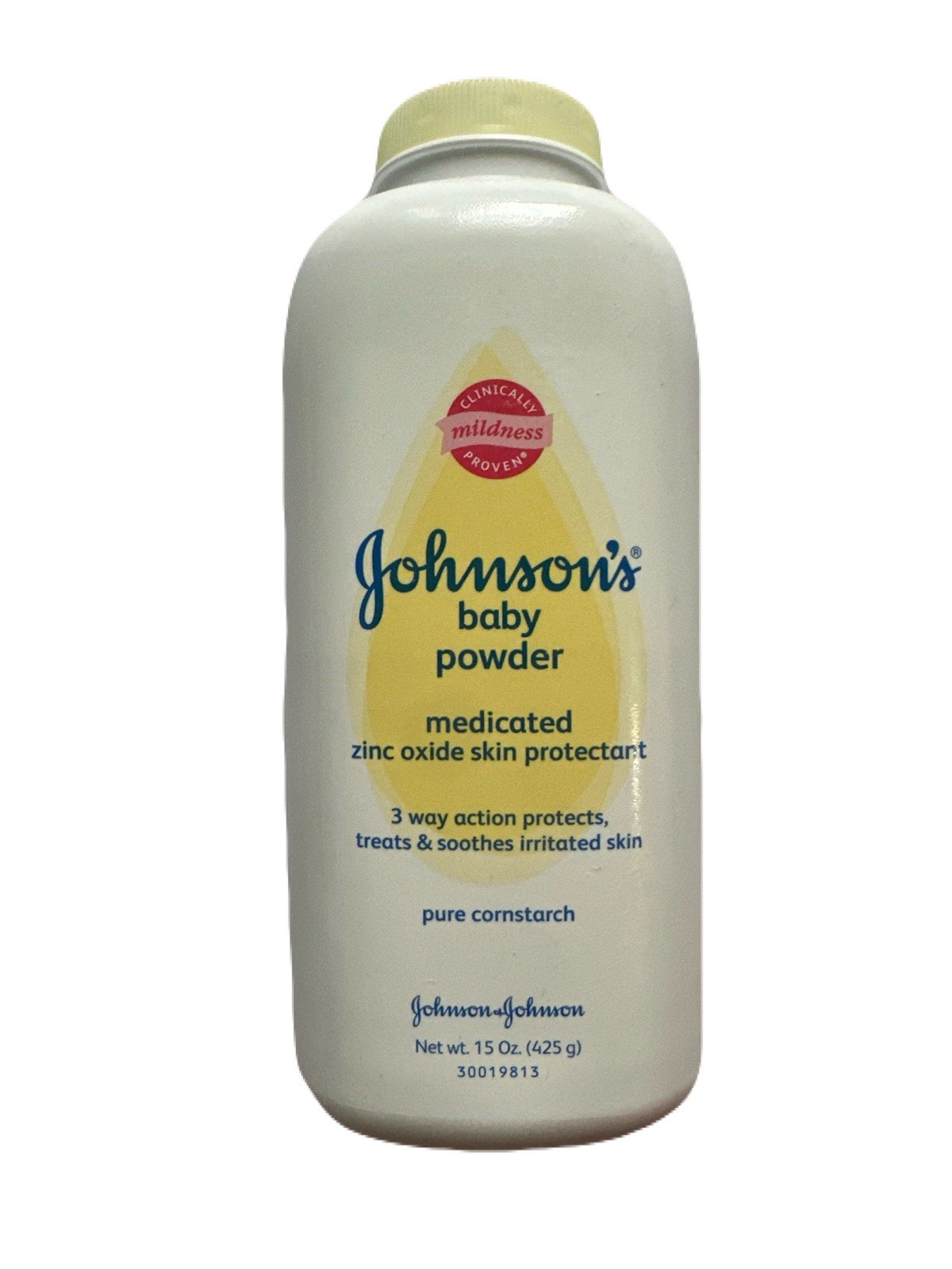 Johnson's Baby Powder Medicated Zinc Oxide 15 Oz Cornstarch Sealed 2011 Rare