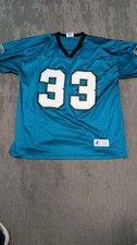 Vintage Home Teal Jacksonville Jaguars Jersey XL 50-52 J Stewart Logo Athletic