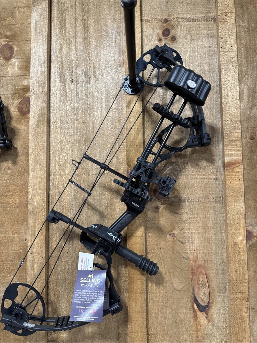 Lot De 2 Amortisseurs Diamond Archery Noirs Pour Arcs à Poulies (membres Fendus)