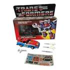 Vintage Smokescreen Near Complete 1984 Hasbro G1 Transformers- Broken Windshield