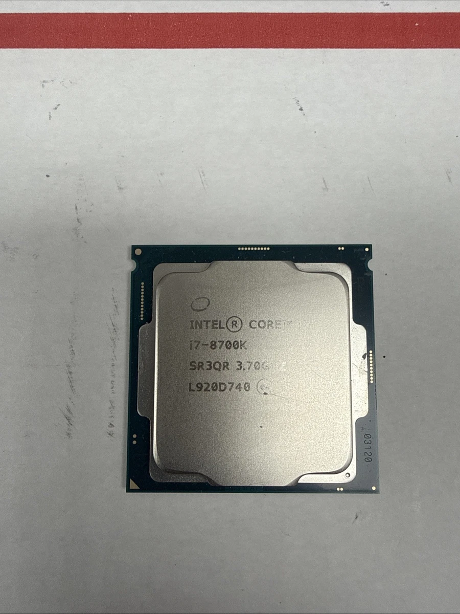 Intel Core i7-8700K Hexa-Core 6 Computer Processors for sale | eBay