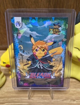 Ichigo Kurosak Pikachu Cosplay - Bleach - Cracked Ice Holo - FE 152 - NM