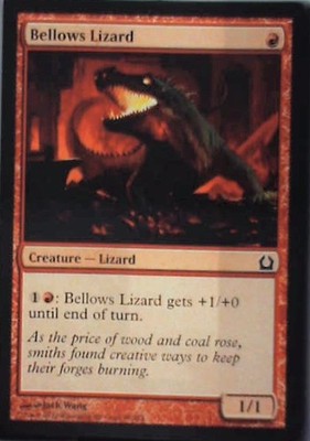 Bellows Lizard - Return to Ravnica: #88, Magic: The Gathering Nm C350