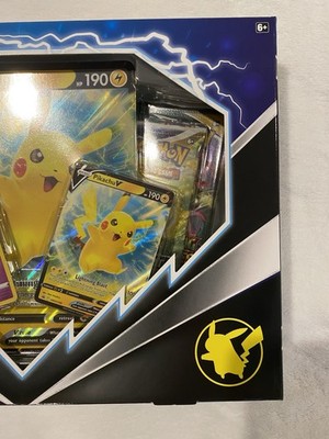 Pokémon TCG Pikachu V Box -2 Evolving Skies, 1 Brilliant Stars, 1