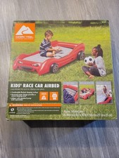 Inflatable Travel Car Bed Kids Convertible Mattress Camping Sleepovers Step2