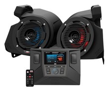 MTX RZR-14-THUNDER2 Bluetooth Radio Kick Panel Speakers For Polaris RZR 1000/900