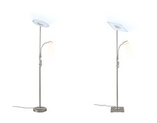 Produktbild - LIVARNO home LED-Deckenfluter Stehleuchte Lampe Leuchte 1,8m hoch *besch.VP