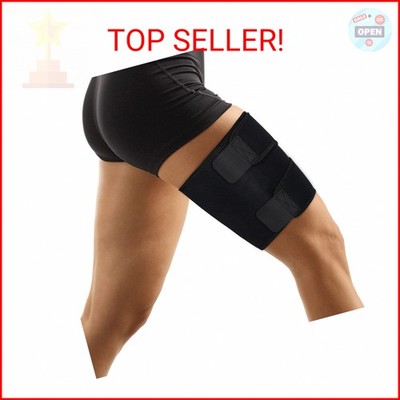 supregear Thigh Wraps Support, Adjustable Compression Neoprene Thigh Sleeve Hams