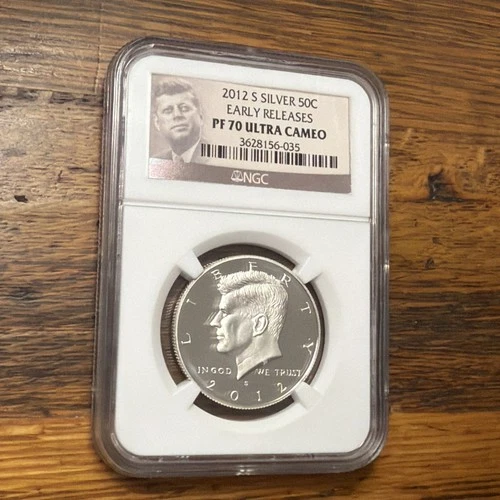 NGC 2012-S PF70UCAM JFK Silver Half Dollar Proof 🇺🇸