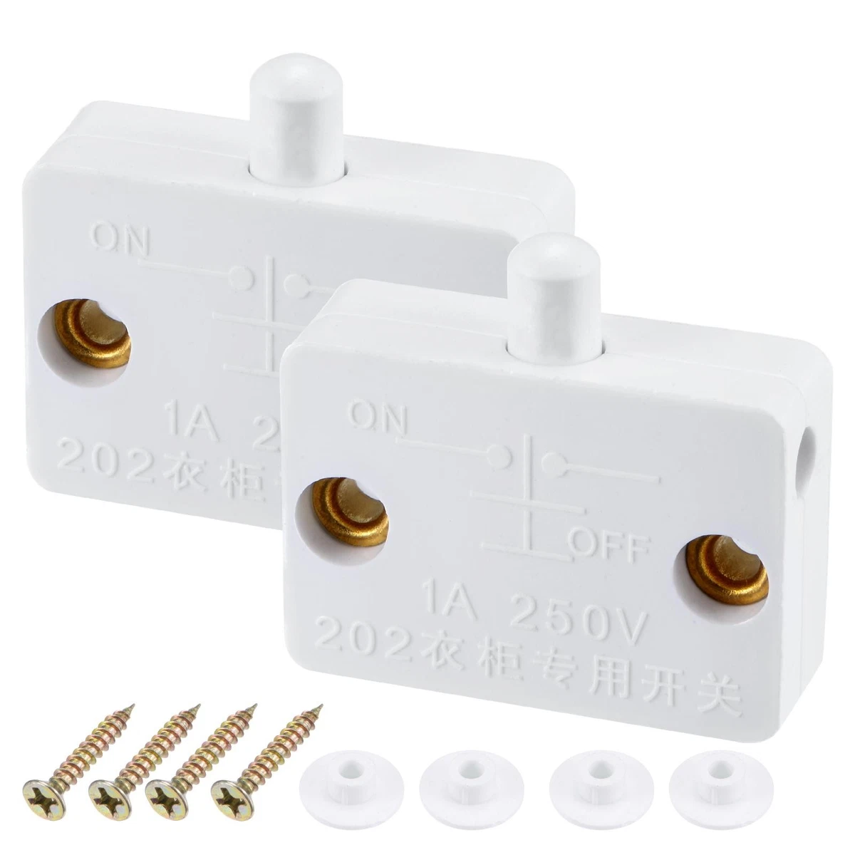 Confezione 2 Interruttori Luce Bianchi Powtech PT7924AX2 – Deviatore On/off 120V - Foto 5