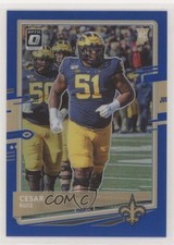2020 Panini Donruss Optic Rookies Blue Prizm 98/179 Cesar Ruiz #131 s8n