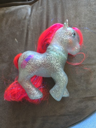 My Little Pony G1 Sky Rocket Clear Sparkle Hasbro Bradley 1985 Read ...