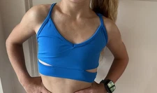 Five the Label Maverick Bra Top Child X-Large - Blue - NEW!!!