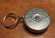Vintage KEY-BAK Retractable Keychain Reel, Made in USA