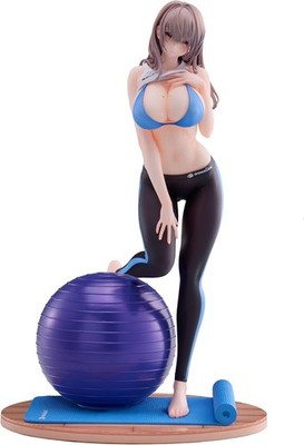 Momorose Training Girl Aoi Height: Approximately 280mm (including base) 1/6