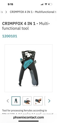 Crimpfox  4 In 1 Multi-functional Tool 1200101