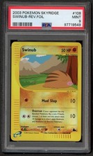 2003 POKEMON SKYRIDGE #108 SWINUB REVERSE Holo FOIL PSA 9 MINT on eBay