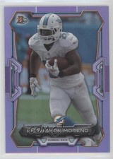 2015 Bowman Purple Rainbow Foil Knowshon Moreno #61 2u3