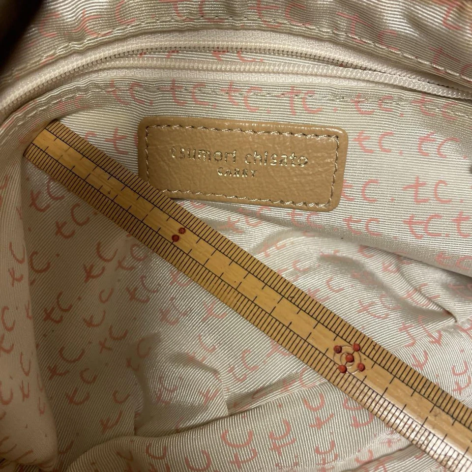 Bolso de hombro TSUMORI CHISATO punto dorado 10,6 pulgadas Foto 3 de 4