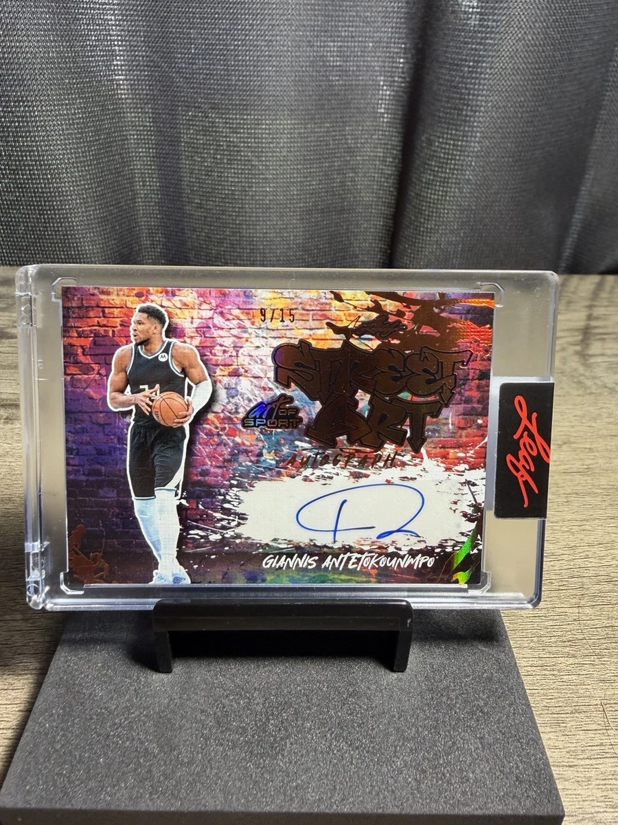 Giannis Antetokounmpo Basketball Serial Numbered Sports Trading