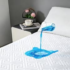 Mattress Protector Full Quilted 325GSM,100 Waterproof Full Size Mattress Pad...