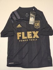 NWT Youth S adidas AeroReady MLS LAFC Los Angeles Football Club Jersey