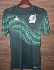 Adidas Mexico Pre Match Warm Up Boy's Jersey Green HF1369 (Small)