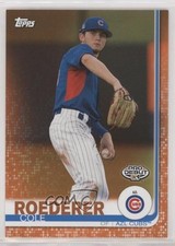 2019 Topps Pro Debut Orange 10/25 Cole Roederer #89 uk2