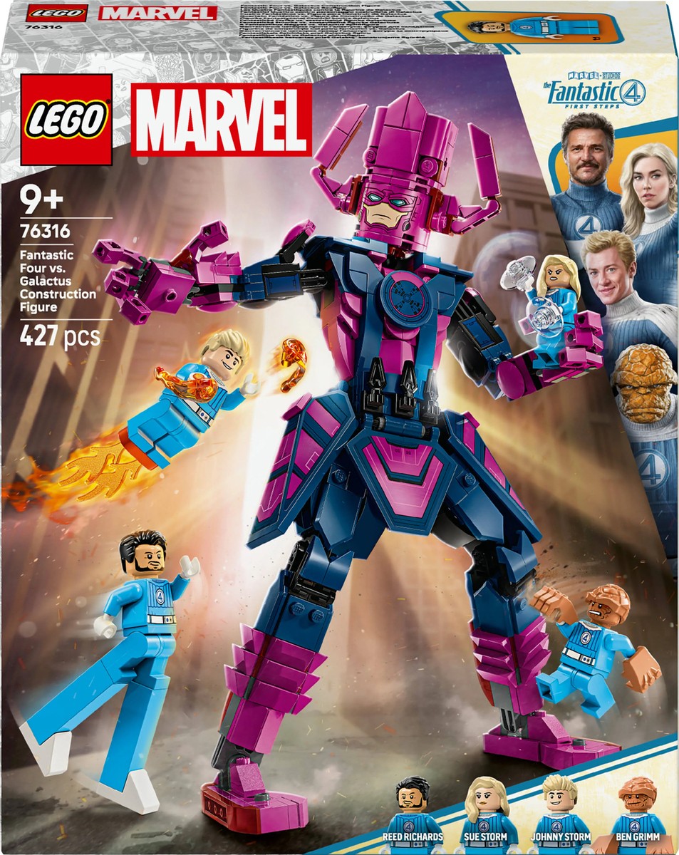 Lego Marvel Fantastic Four vs Galactus Construction Figure | eBay